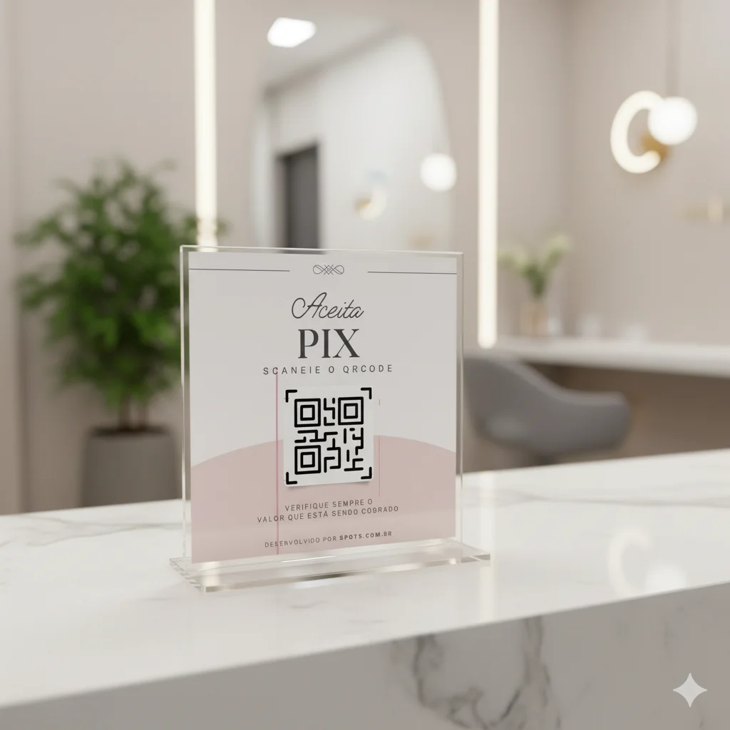 Placa QR Code PIX - Comprar Online | Spot5