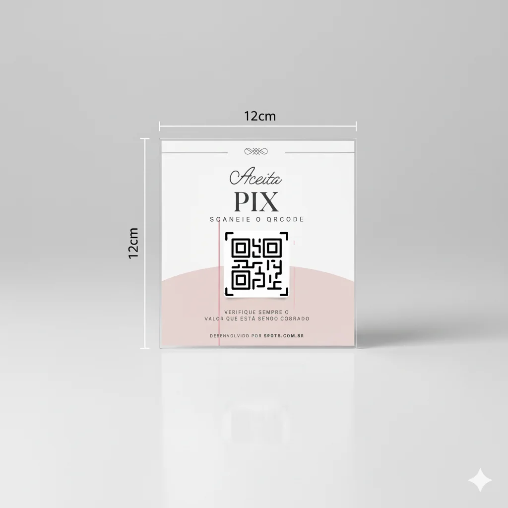 Placa QR Code PIX - Foto 4 de 5 - Spot5